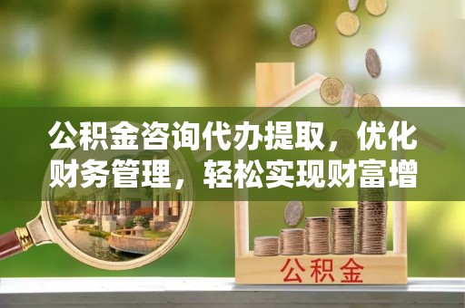 国姓公积金咨询代办提取，优化财务管理，轻松实现财富增值