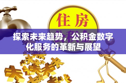 国姓探索未来趋势，公积金数字化服务的革新与展望