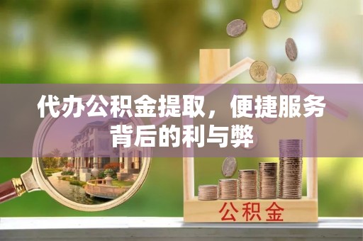 国姓代办公积金提取，便捷服务背后的利与弊