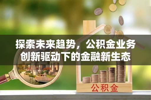 国姓探索未来趋势，公积金业务创新驱动下的金融新生态