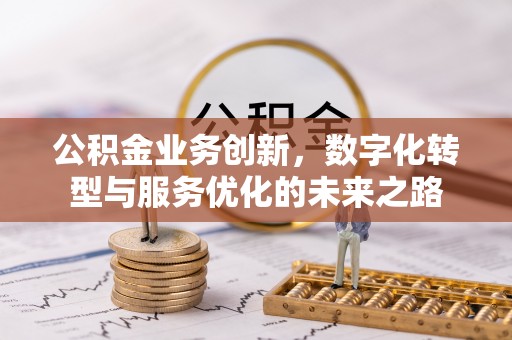 国姓公积金业务创新，数字化转型与服务优化的未来之路