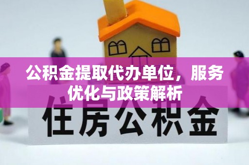 国姓公积金提取代办单位，服务优化与政策解析