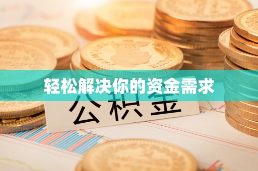 国姓轻松解决你的资金需求
