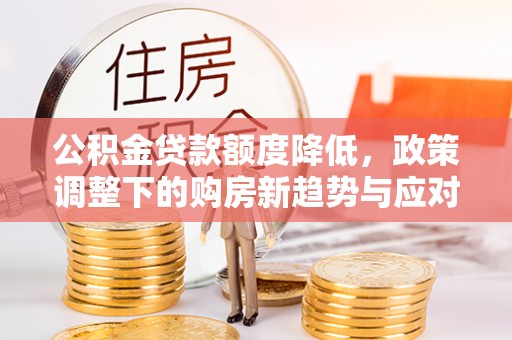 国姓公积金贷款额度降低，政策调整下的购房新趋势与应对策略