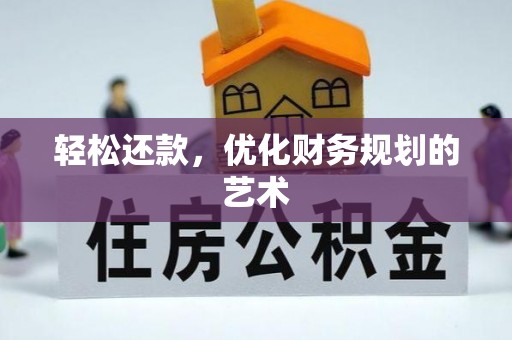 国姓轻松还款，优化财务规划的艺术