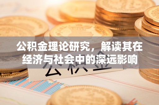国姓公积金理论研究，解读其在经济与社会中的深远影响