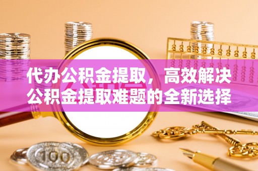 国姓代办公积金提取，高效解决公积金提取难题的全新选择