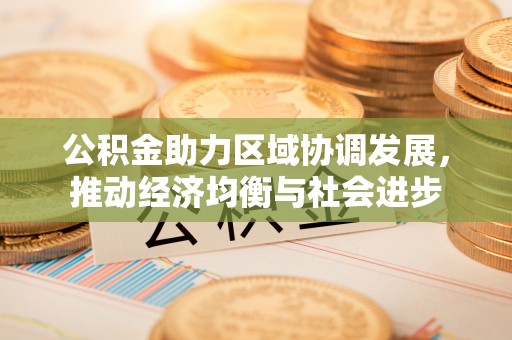 国姓公积金助力区域协调发展，推动经济均衡与社会进步