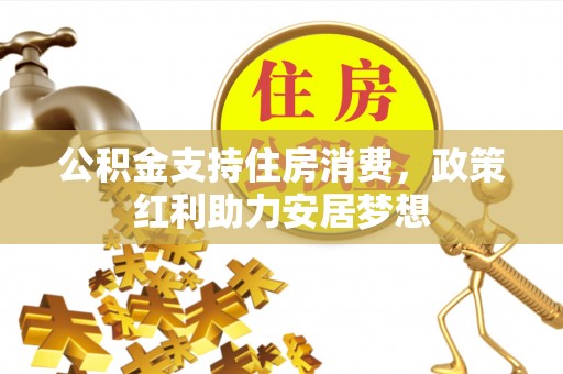 国姓公积金支持住房消费，政策红利助力安居梦想