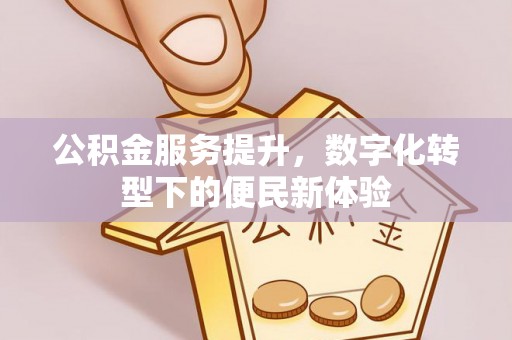 国姓公积金服务提升，数字化转型下的便民新体验