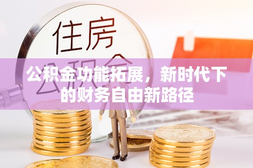 国姓公积金功能拓展，新时代下的财务自由新路径