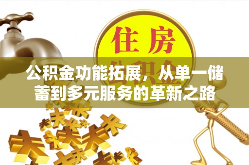 国姓公积金功能拓展，从单一储蓄到多元服务的革新之路