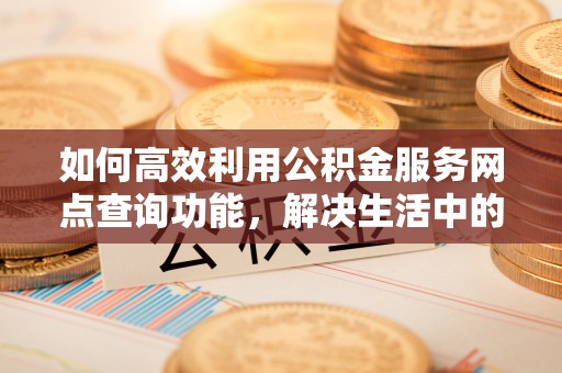 国姓如何高效利用公积金服务网点查询功能，解决生活中的资金难题