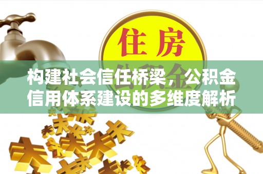 国姓构建社会信任桥梁，公积金信用体系建设的多维度解析