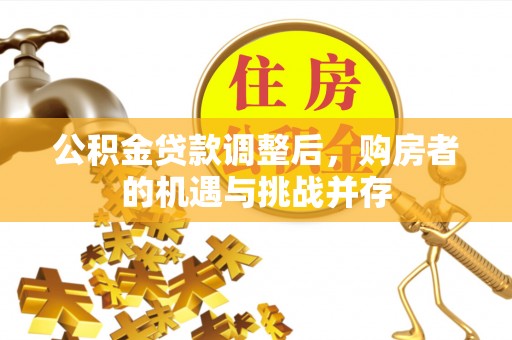 国姓公积金贷款调整后，购房者的机遇与挑战并存
