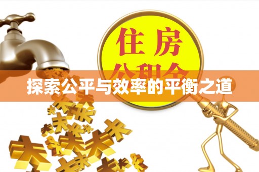 国姓探索公平与效率的平衡之道