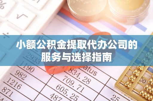 国姓小额公积金提取代办公司的服务与选择指南