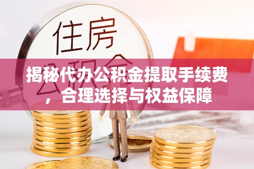 国姓揭秘代办公积金提取手续费，合理选择与权益保障